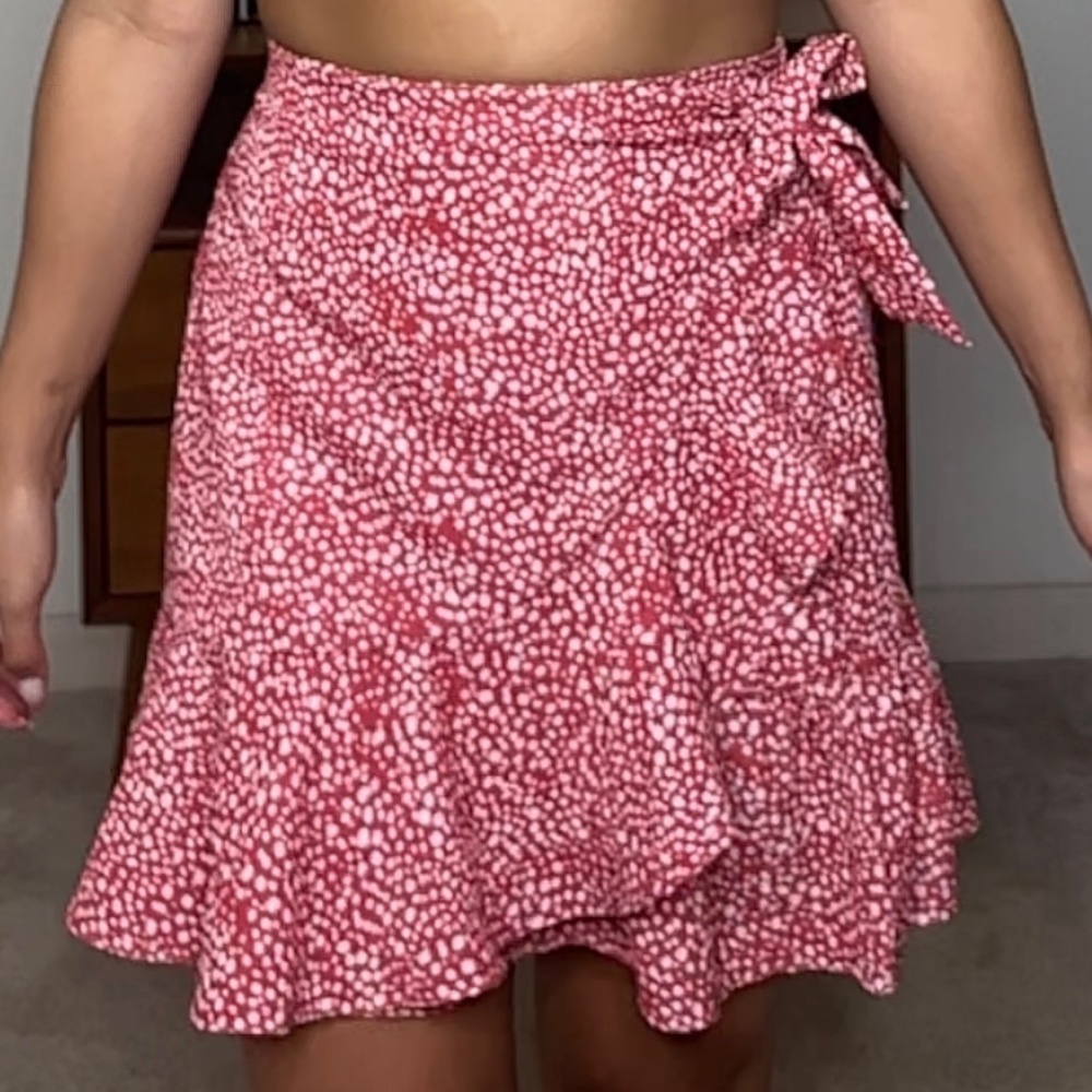 Wrap around a line skirt